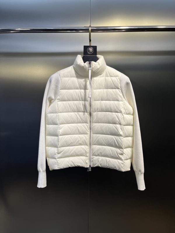 High Quality Moncler Down Jackets Black Wool Minimalist Style