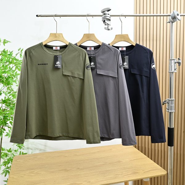 High Quality Mammut Long Sleeves Green Classic Collection
