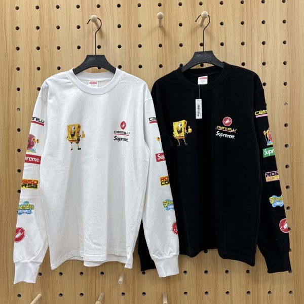 Premium Supreme Long Sleeves Black Print Style