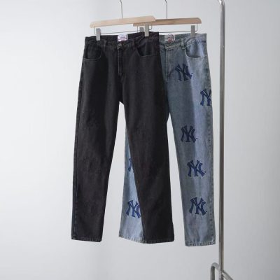 Premium Supreme Trousers Black Denim Washed Collection