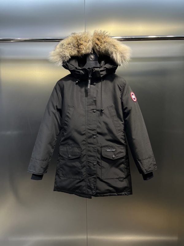 Premium Canada Goose Down Jacket White Camouflage Style