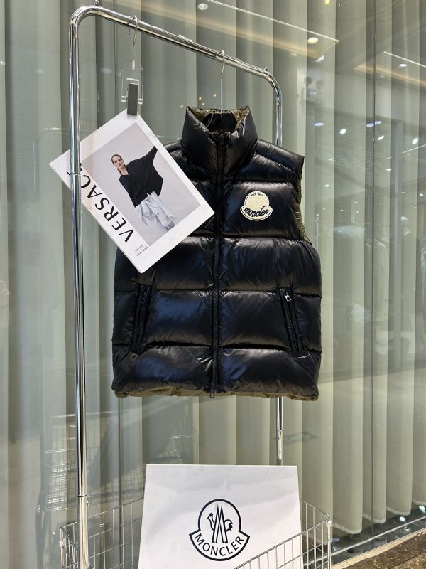Best Selling Moncler Vest White Nylon Classic Luxury