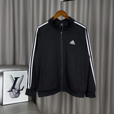 Premium Adidas Long Sleeves Black Cotton Classic Collection