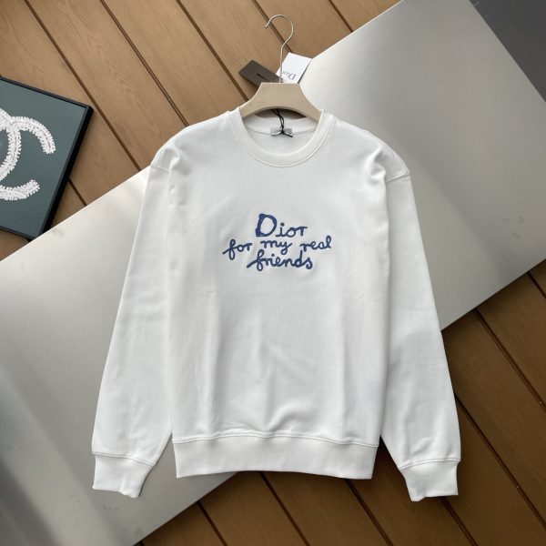 Premium Dior Hoodie Black Embroidered Collection