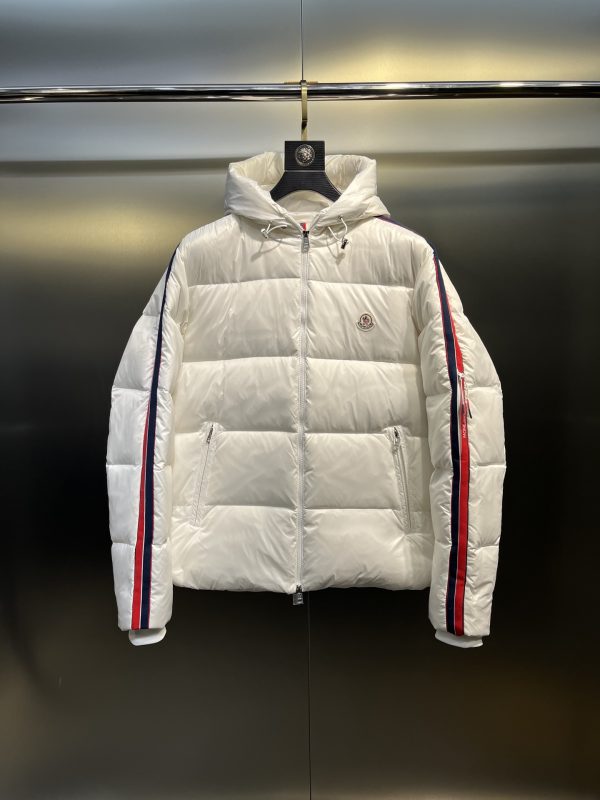 Best Selling Moncler Down Jacket Black Nylon Solid Luxury
