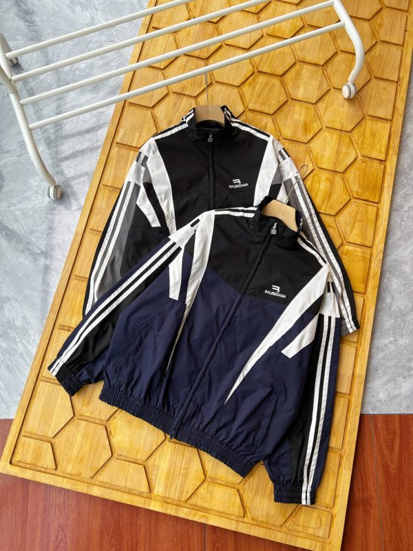 High Quality Balenciaga Jackets Black Sporty Luxury