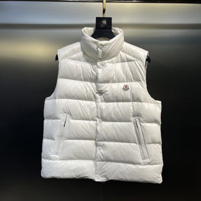 Premium Quality Moncler Vest White Collection
