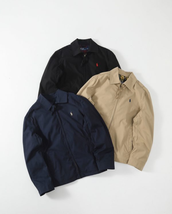 High Quality Ralph Lauren Jacket Navy Washed Style