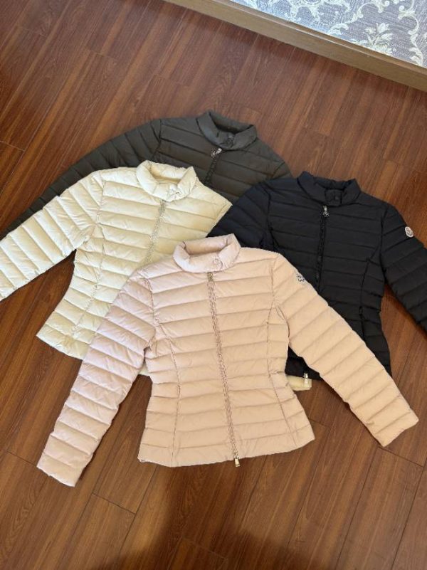 Premium Quality Moncler Down Jackets Black Wool Collection