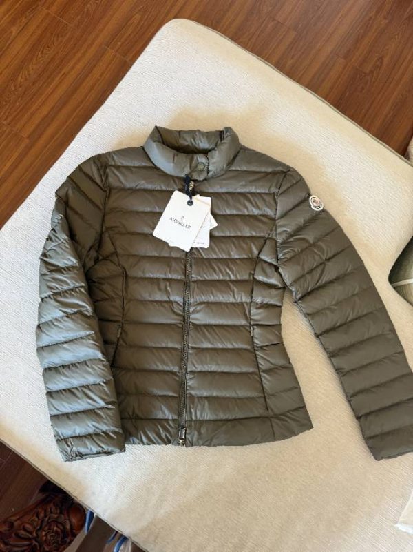 High Quality Moncler Coat Green Style