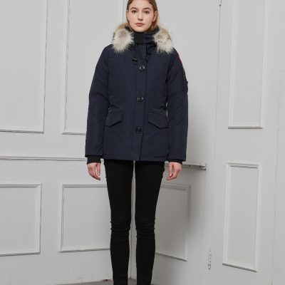 Premium Quality Canada Goose Down Jacket Blue Luxury