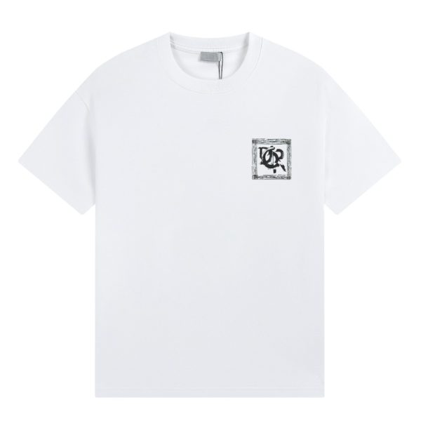 Best Selling Dior Short-Sleeved T-Shirts Black Cotton Breathable Collection