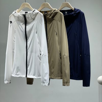 Best Selling Descente Casual Pants Black Patchwork Style