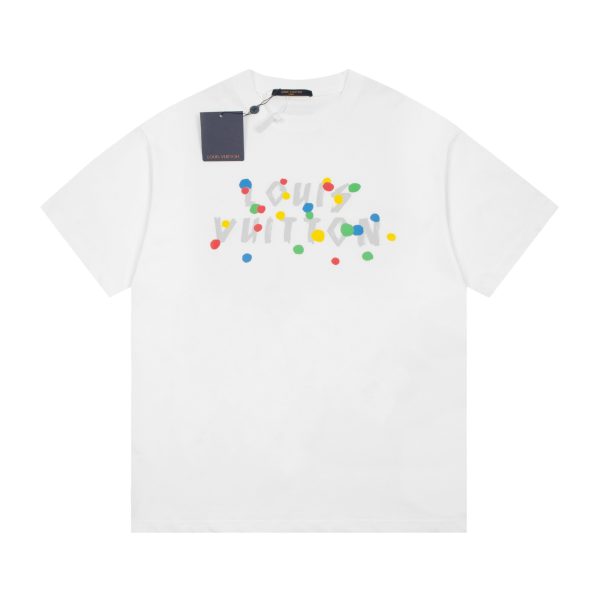 Premium Louis Vuitton Short Sleeves Cotton Casual Luxury