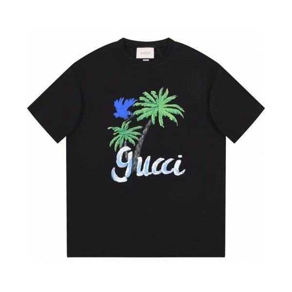 Best Selling Gucci Short Sleeves White Cotton Luxury
