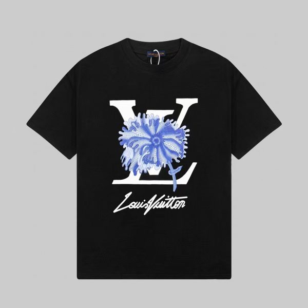Best Selling Louis Vuitton Short Sleeves White Washed Collection