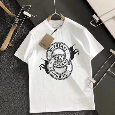 Premium Quality Burberry Short Sleeves Silk Collection