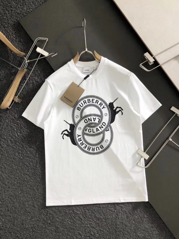 Premium Quality Burberry Short Sleeves Silk Collection