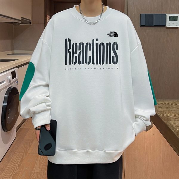 High Quality The North Face Long Sleeves Black Cotton Logo Collection