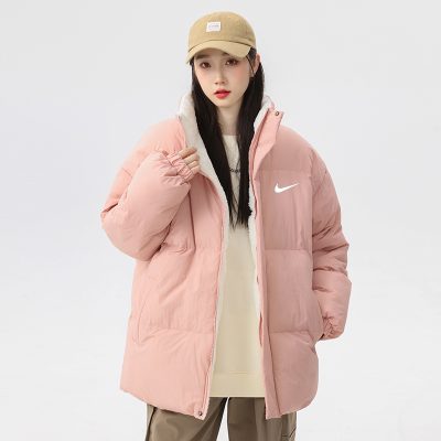 Luxury Nike Jackets Black Print Style