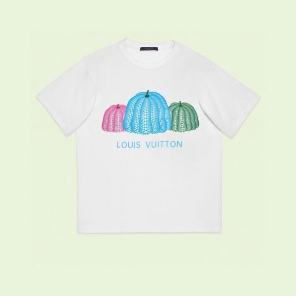 High Quality Louis Vuitton Short Sleeves Black Cotton Logo Luxury