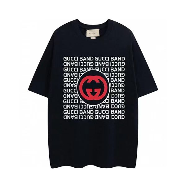 Premium Quality Gucci Short Sleeves Black Classic Collection