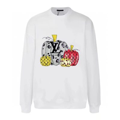 Best Selling Louis Vuitton Sweatshirts White Washed Style