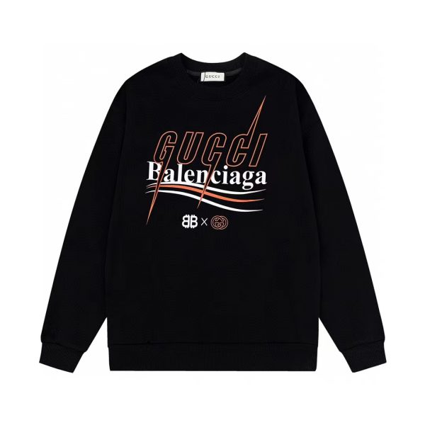 Premium Gucci Sweatshirts Black Solid Collection