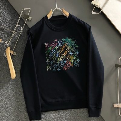 High Quality Louis Vuitton Sweatshirts Black Luxury
