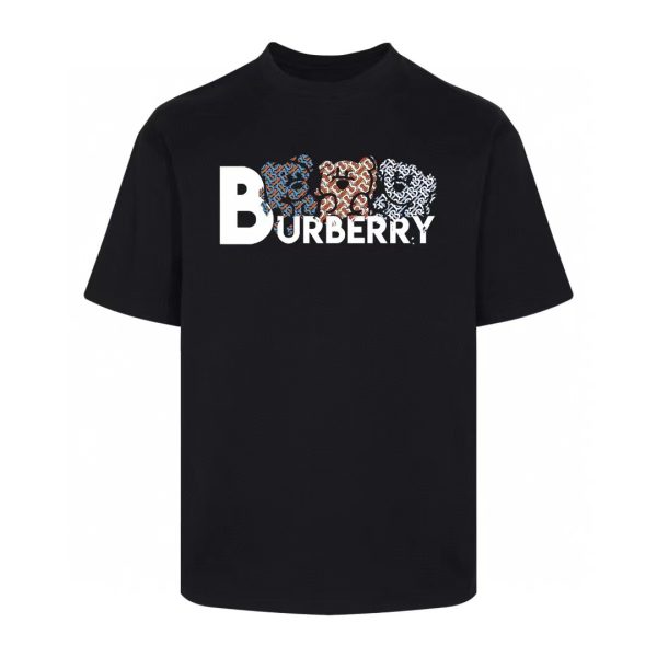 Best Selling Burberry Short Sleeves White Cotton Washed Luxury