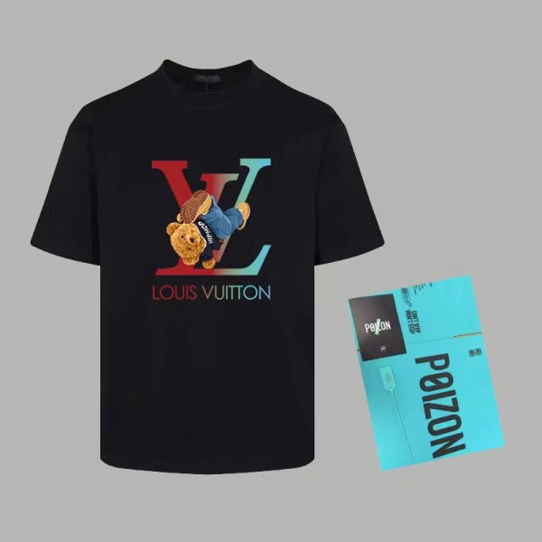 Premium Louis Vuitton Short Sleeves Washed Style