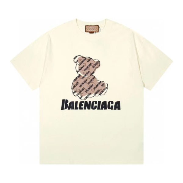 Best Selling Gucci Short Sleeves Black Cotton Print Luxury