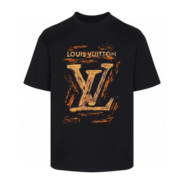 Best Selling Louis Vuitton Short Sleeves White Cotton Washed Luxury