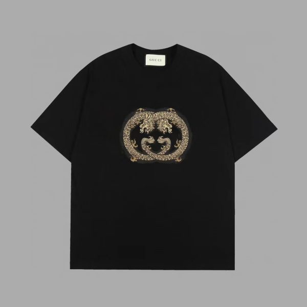 Luxury Gucci Short Sleeves White Print Style