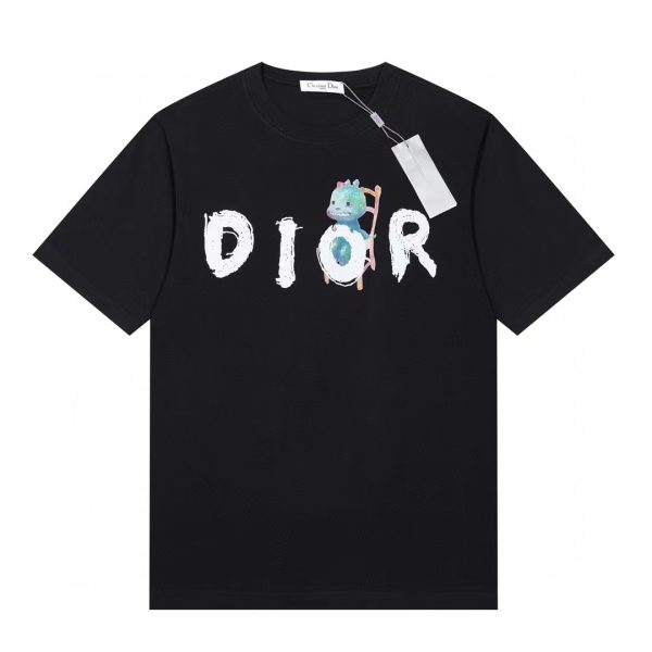 Luxury Dior Short Sleeves Black Collection