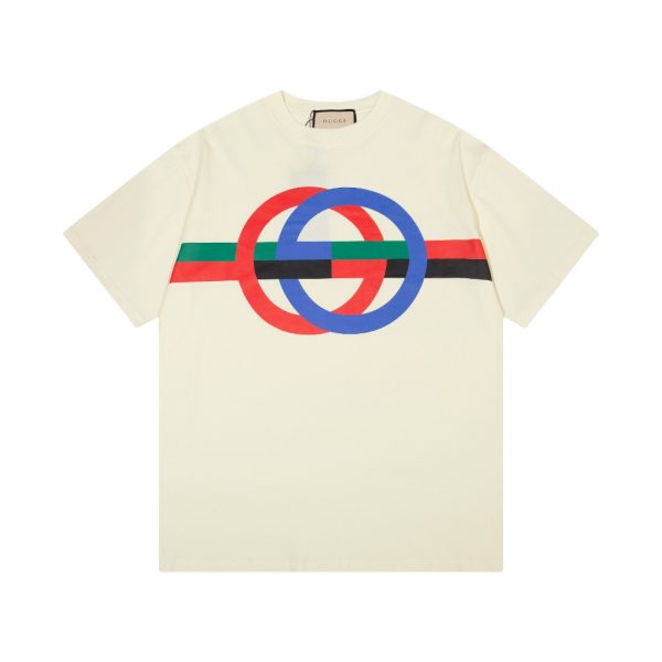 Premium Gucci Short Sleeves Black Cotton Luxury