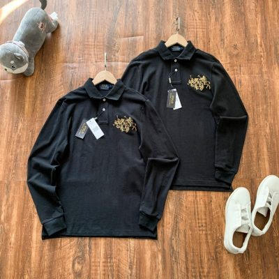 High Quality Ralph Lauren Long Sleeve Cotton Classic Style
