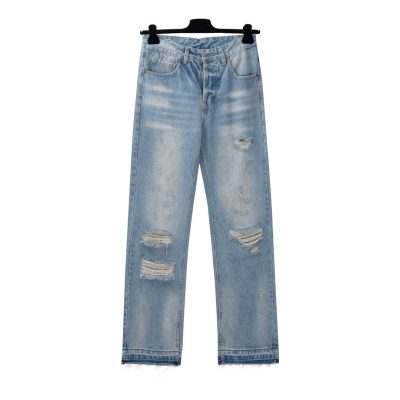 High Quality Celine Jeans Blue Denim Washed Style