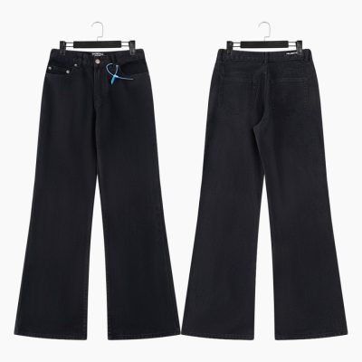 Best Selling Balenciaga Trousers Black Solid Collection