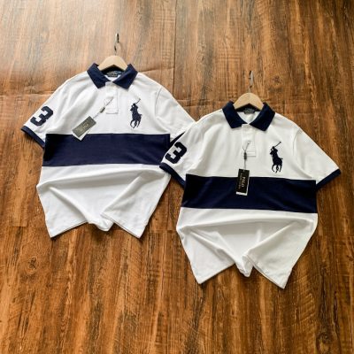 Premium Ralph Lauren Short-Sleeved Cotton Embroidery Collection