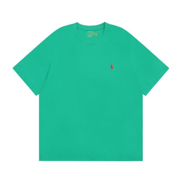 High Quality Ralph Lauren Short Sleeves Black Cotton Classic Collection