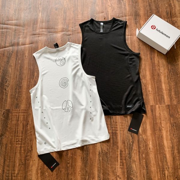 High Quality Lululemon Sleeveless Black Breathable Collection