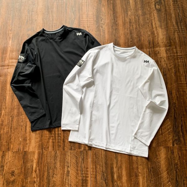 Premium Quality Helly Hansen Long Sleeves Black Casual Style