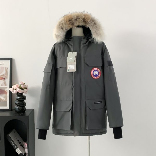 High Quality Canada Goose Coats White Polyester Classic Collection