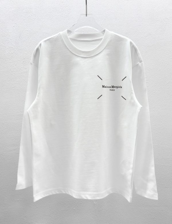Luxury Margiela Long Sleeves Black Style