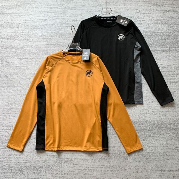 Premium Mammut Long Sleeves Black Breathable Collection