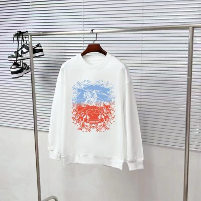 Premium Burberry Hoodie Black Washed Luxury