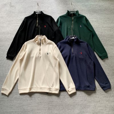 Premium Ralph Lauren Jackets Beige Cotton Logo Style