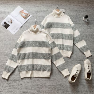 Best Selling Ami Sweaters Silver Nylon Classic Style