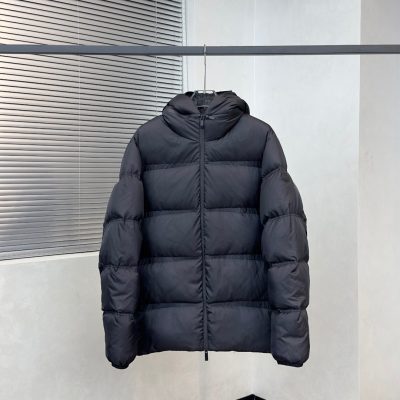 Premium Quality Moncler Coats White Polyester Casual Style